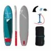 Starboard IGo Zen Inflatable SUP Board Package (with Paddle) -Dakine Sale 2021 starboard 11 2 x 31 igo zen single chamber stand up inflatable paddle board sup green water sports 1 600x600 4