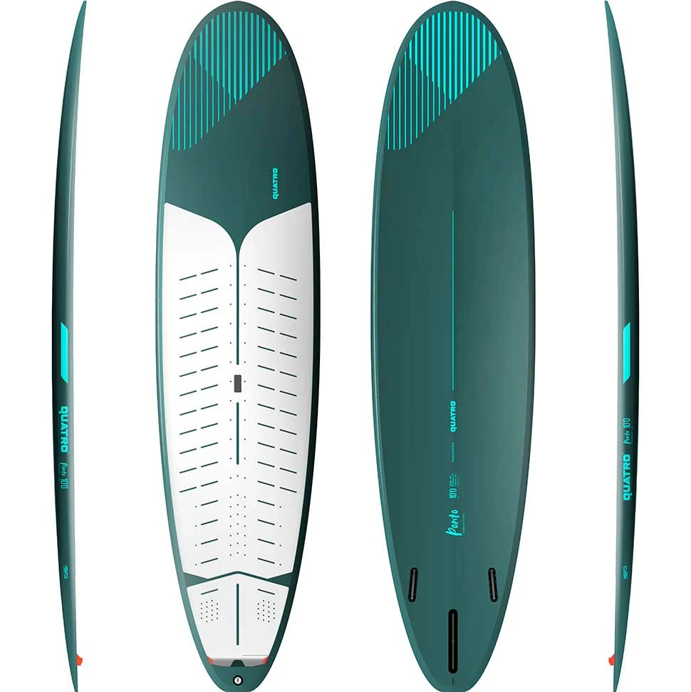 Quatro Ponto Longboard Thruster Paddle Board 2023 3 Quatro Ponto Longboard Thruster Paddle Board 2023