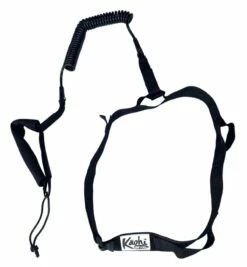 Kaohi Padded Black Belt Waist Belt