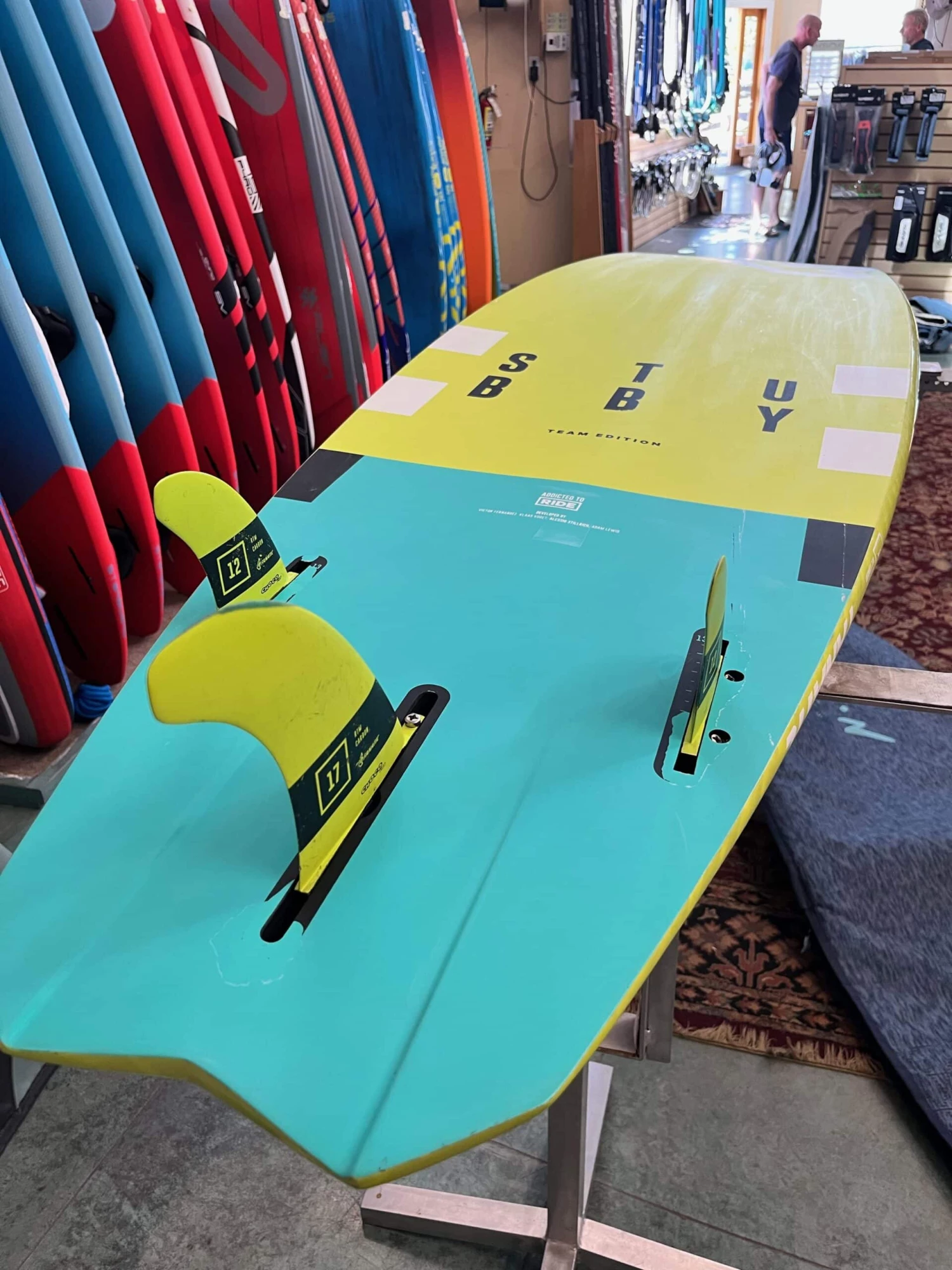 Fanatic Stubby 82 USED 2019 Windsurfing Board W/ Bag 4 Fanatic Stubby 82 USED 2019 Windsurfing Board W/ Bag - Image 2